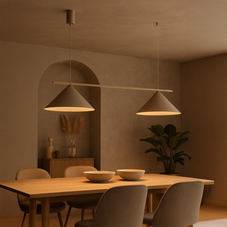 Lampa wisząca CAPITAL TAUPE 2xGX53 MLP2472 Milagro