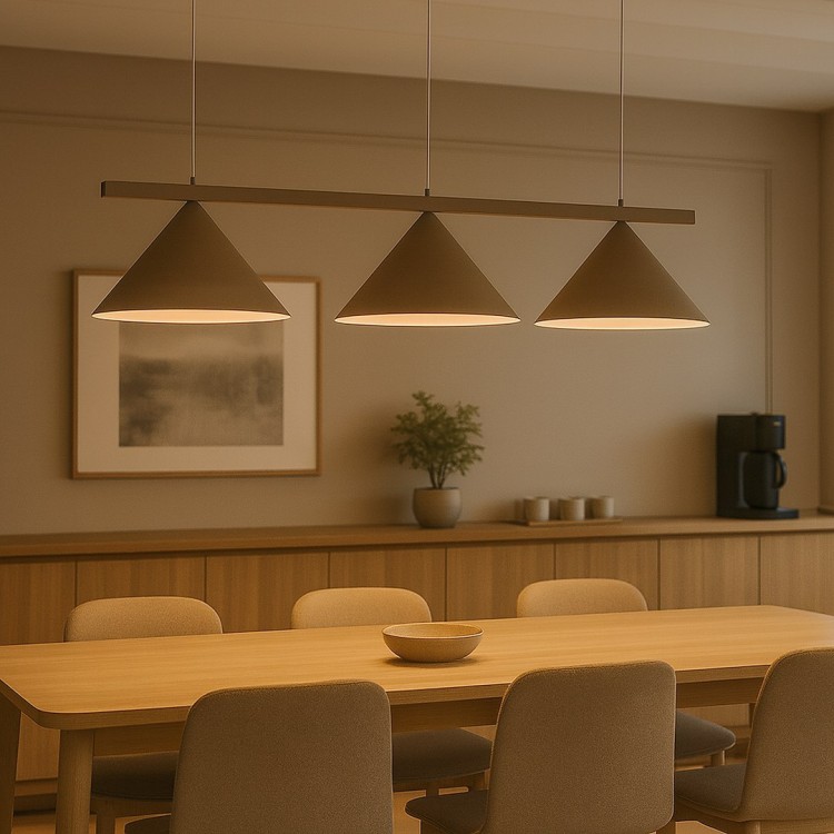 Lampa wisząca CAPITAL TAUPE 3xGX53 MLP2473 Milagro