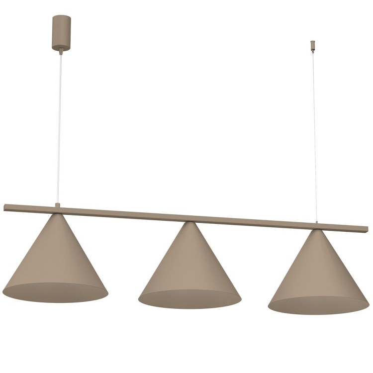 Lampa wisząca CAPITAL TAUPE 3xGX53 MLP2473 Milagro