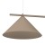 Lampa wisząca CAPITAL TAUPE 3xGX53 MLP2473 Milagro