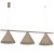 Lampa wisząca CAPITAL TAUPE 3xGX53 MLP2473 Milagro