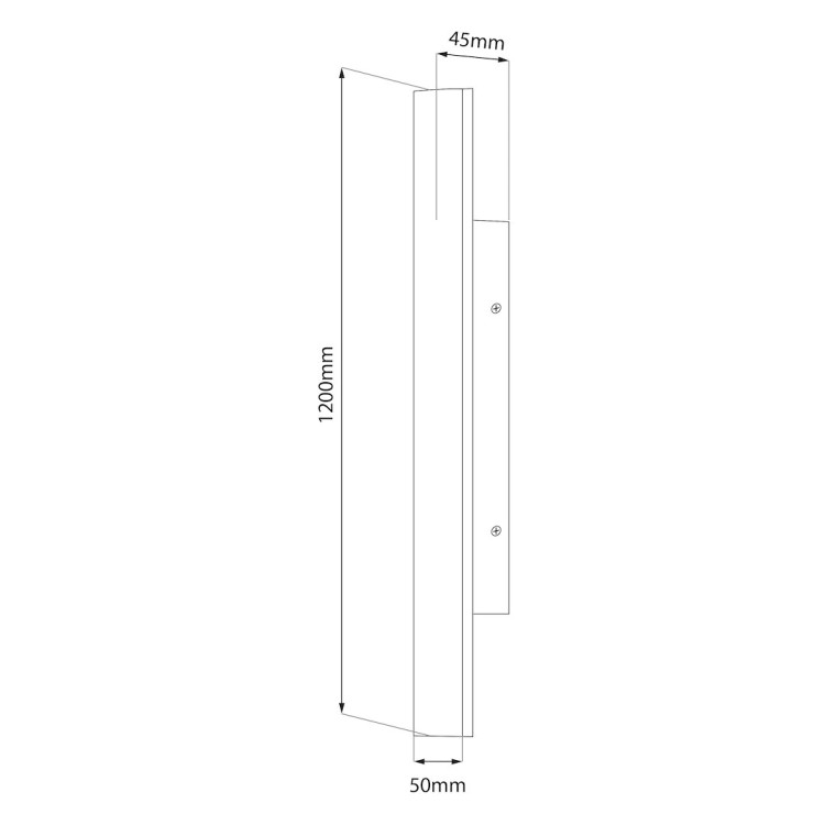 Kinkiet Wow II 20W 3CCT IP54 120cm ML2517 Milagro