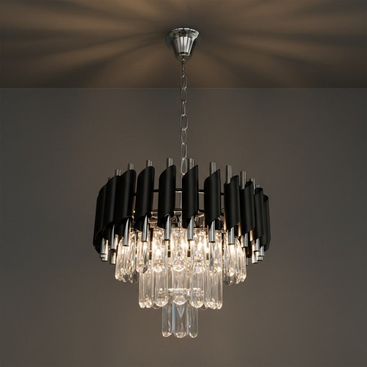 Żyrandol CRISTAL Chrome 5xE14 ML2519 Milagro