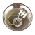 Żyrandol CRISTAL Chrome 5xE14 ML2519 Milagro