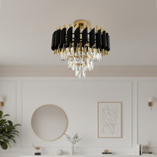 Lampa sufitowa Cristal 5xE14 ML2562 Milagro
