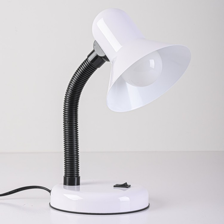 Lampka biurkowa Mentor Biały 1xE27 ML2569 Milagro