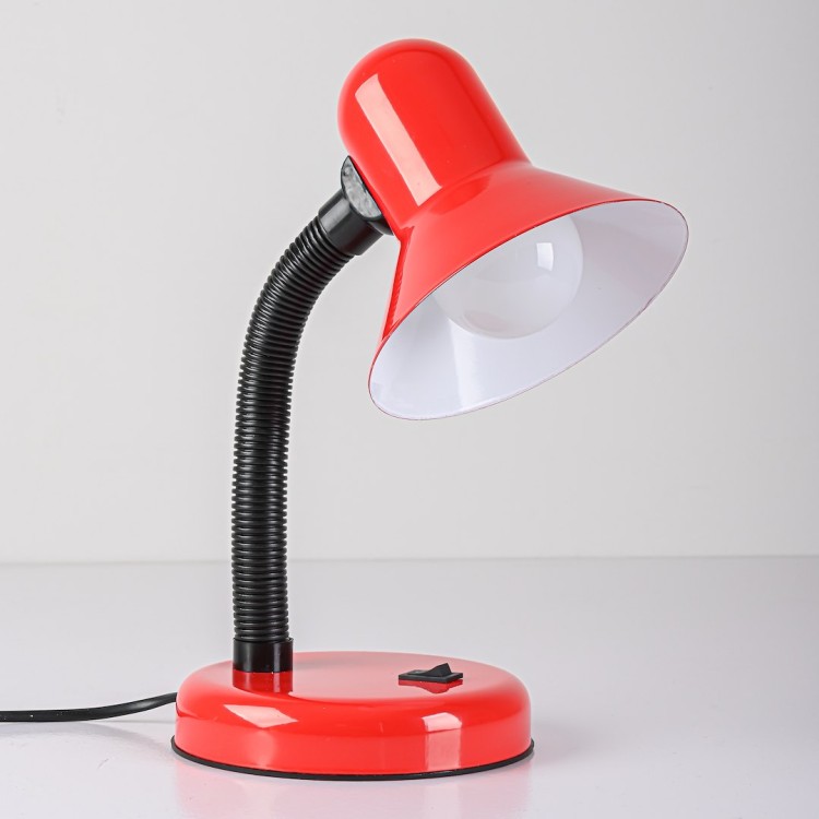 Lampka biurkowa Mentor Czerwony 1xE27 ML2571 Milagro