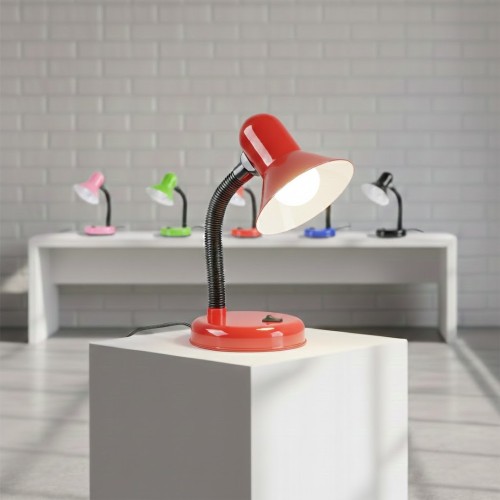 Lampka biurkowa Mentor Czerwony 1xE27 ML2571 Milagro