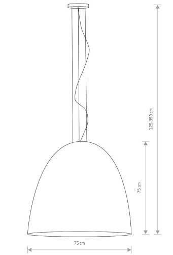 Lampa sufitowa wisząca Industrialna Loft EGG BLACK/COPPER XL 10321 NOWODVORSKI Lighting 7xE27 75cm oświetleniowa żyrandol nowoczesna do Kuchni Jadalni nad stół blat wyspę czarno-miedziana czarna miedź zwis Inspiracje Premium
