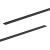 Przesłona Prosta Magnetic Track 20mm L100cm Czarny ML2845 Milagro