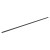 Przesłona Prosta Magnetic Track 20mm L200cm Czarny ML2846 Milagro