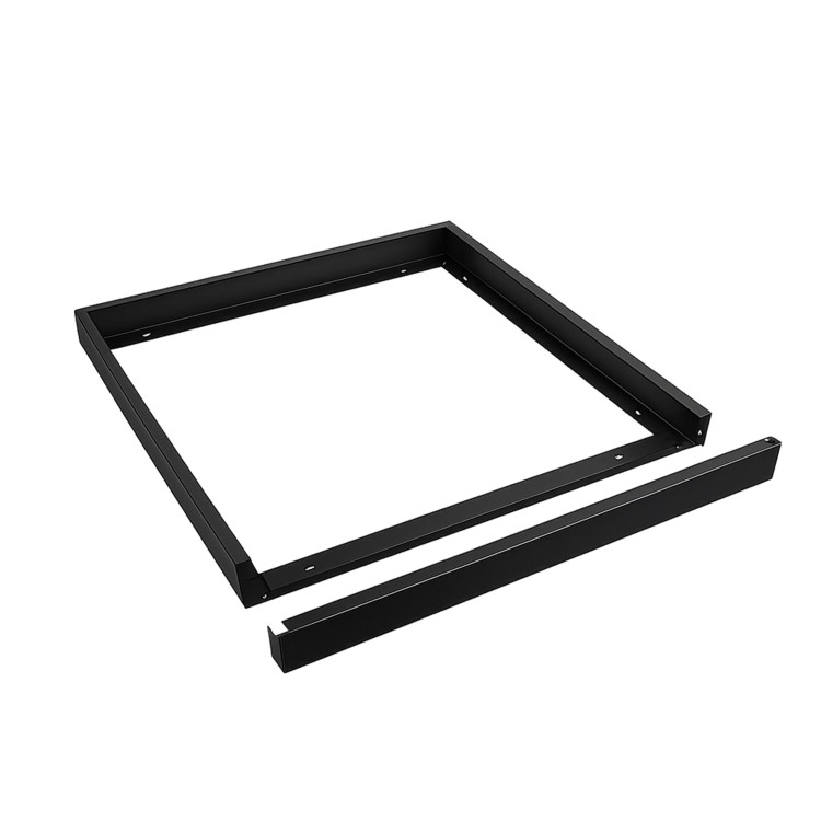 Ramka do montażu Natynkowego Opraw ALGINE LINE 600x600x65 mm Czarny ACC+035095 SPECTRUM LED