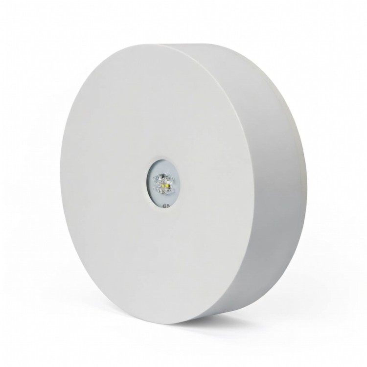 Oprawa awaryjna AXN LED AXNO/1W/E/1/SE/X/WH AWEX ECO 1W 180lm 1h jednozadaniowa optyka otwarta biała oświetlenia awaryjnego