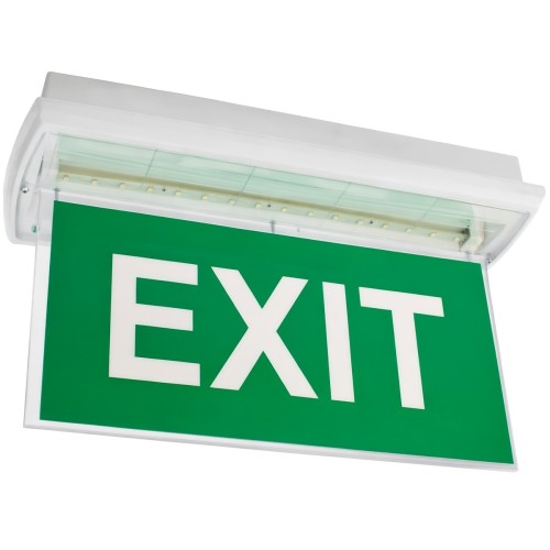 Oprawa awaryjna LED QUIT LED DOUBLE-3H 4W 3H 220-240V II KLASA IP22 08007 KANLUX do wyjścia wyjście Exit