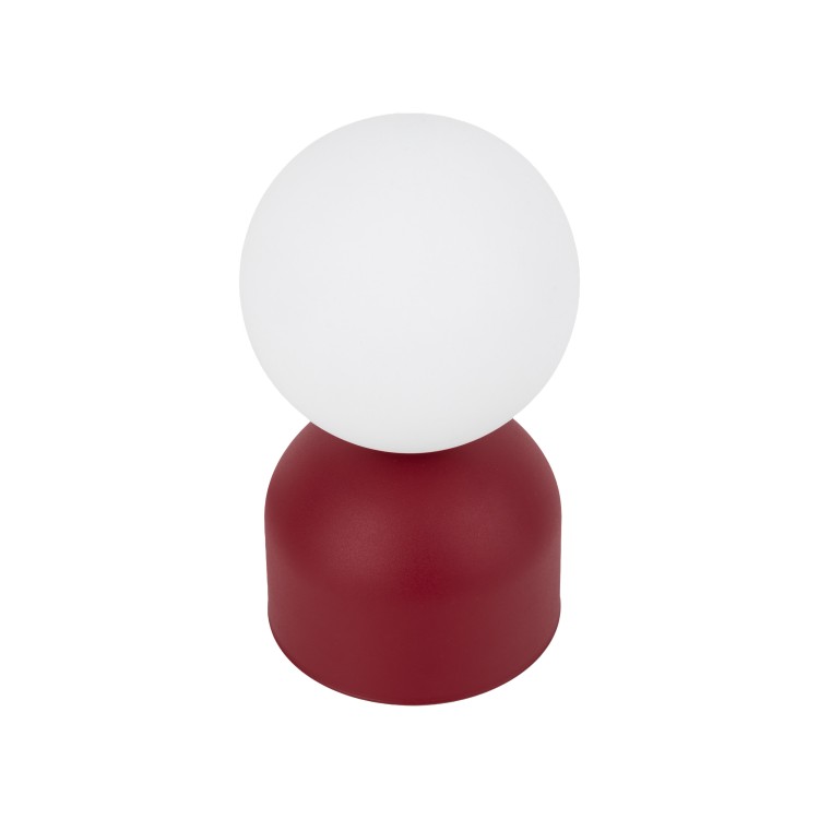 MIKI BURGUND Lampka nocna 1XG9 16216 TK Lighting Czerwony Biały