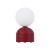 MIKI BURGUND Lampka nocna 1XG9 16216 TK Lighting Czerwony Biały