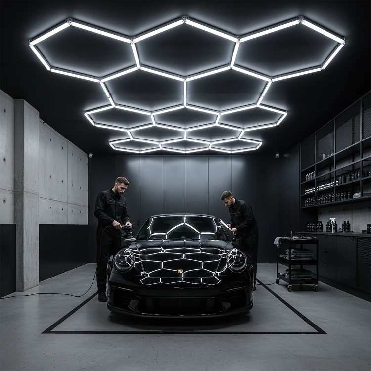 Panel LED HONEY COMB 42W 18268 TK Lighting plaster miodu HEXAGON konfigurowalny 6500K barwa zimna sufitowa ścienna