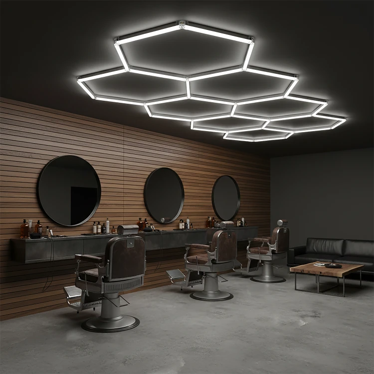 Panel LED HONEY COMB 42W 18268 TK Lighting plaster miodu HEXAGON konfigurowalny 6500K barwa zimna sufitowa ścienna