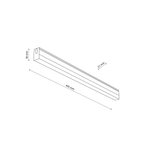 Panel LED Prosty do HONEY COMB 7W 18312 TK Lighting do plastra miodu HEXAGONU konfigurowalny 6500K barwa zimna sufitowa ścienna