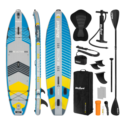 Deska SUP REBEL ACTIVE PRO RBA-4518 - niebieska RBA-4518-BL