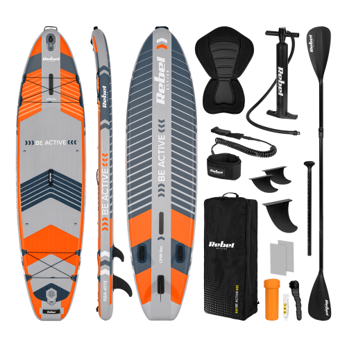 Deska SUP REBEL ACTIVE PRO RBA-4518 - pomarańczowa RBA-4518-OR