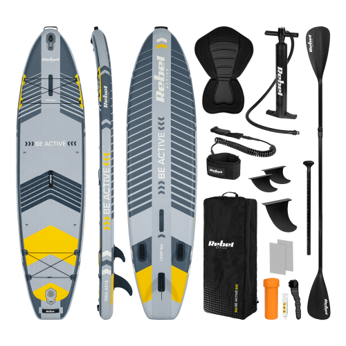 Deska SUP REBEL ACTIVE PRO RBA-4518 - szara RBA-4518-G