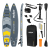 Deska SUP REBEL ACTIVE PRO Touring, 381x81x15, zestaw RBA-4512