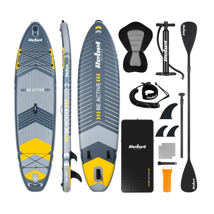 Deska SUP REBEL ACTIVE RBA-4507 - szara RBA-4507-G