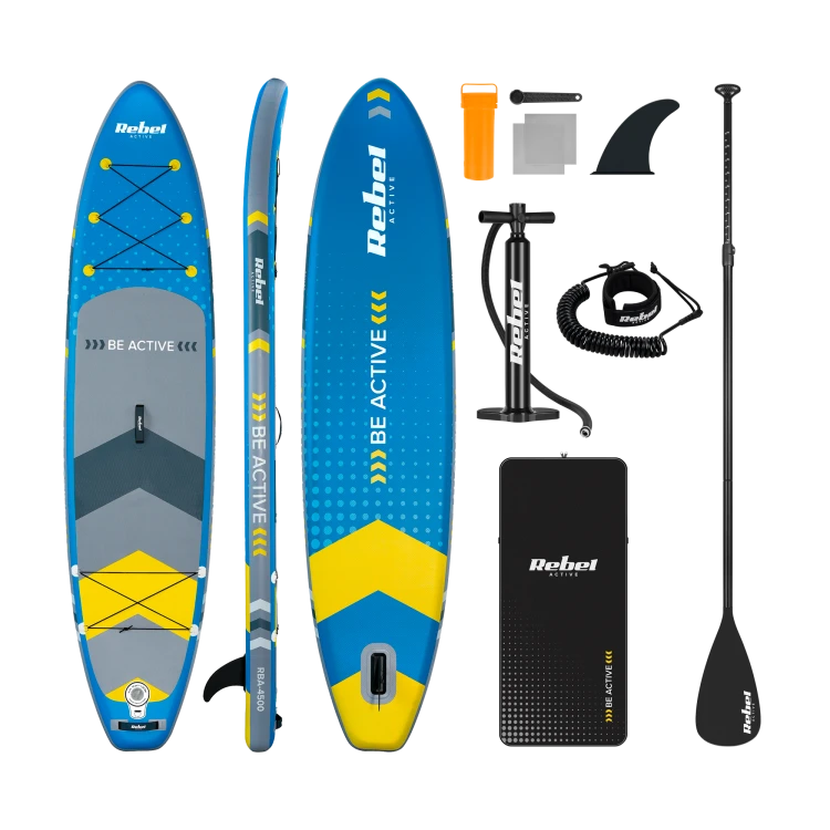 Deska SUP REBEL ACTIVE RBA4500 - niebieska RBA-4500-BL