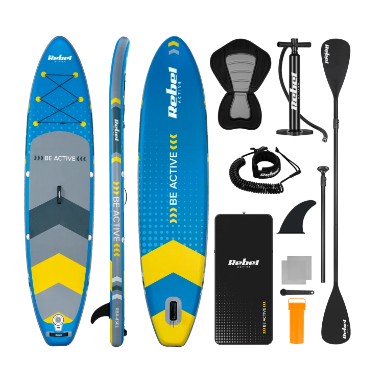 Deska SUP REBEL ACTIVE RBA4501 - niebieska RBA-4501-BL