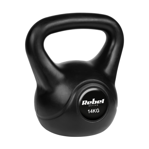 Kettlebell bitumiczny 14 kg REBEL ACTIVE RBA-2317