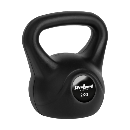 Kettlebell bitumiczny 2 kg REBEL ACTIVE RBA-2311