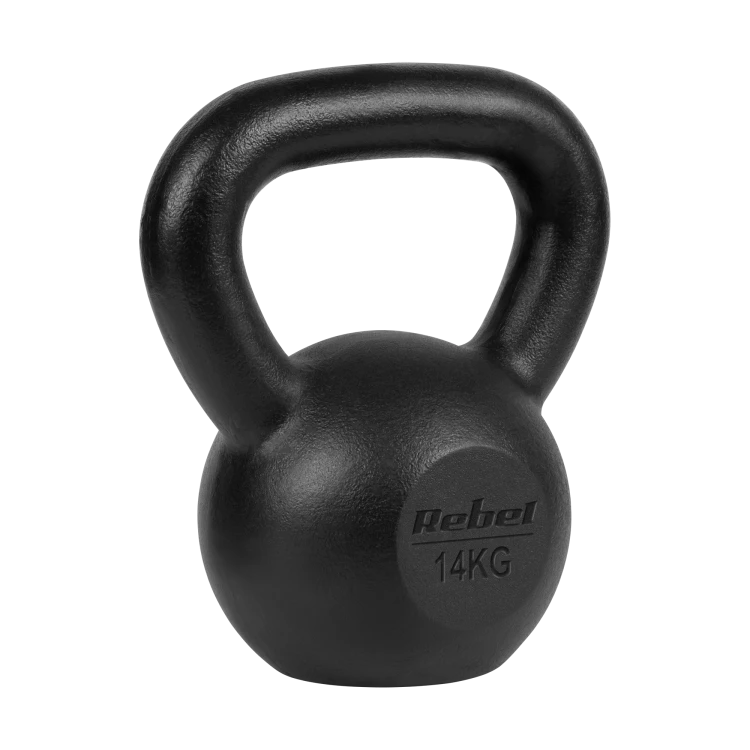 Kettlebell żeliwny 14kg, REBEL ACTIVE RBA-2323-14