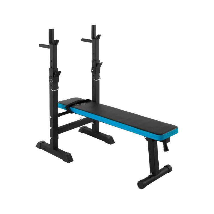 Ławka treningowa prosta regulowana ze stojakami REBEL ACTIVE RBA-2006