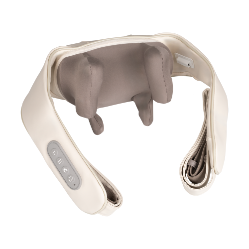 Masażer karku i pleców, ugniatacz, bezprzeowdowy, 3D, funkcja grzania, REBEL ACTIVE RBA-6005