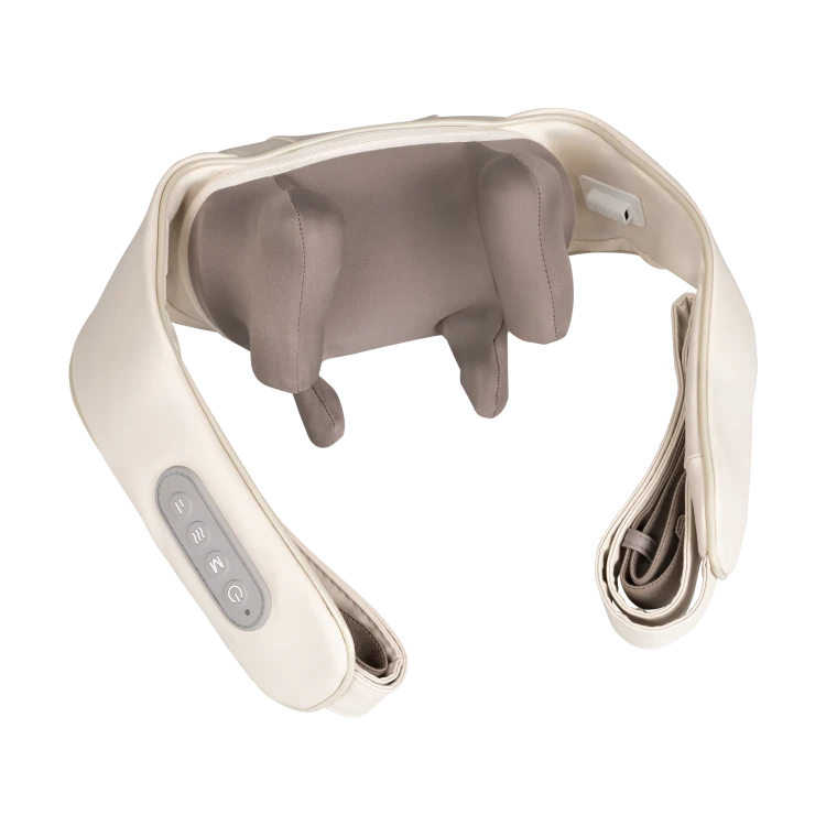Masażer karku i pleców, ugniatacz, bezprzeowdowy, 3D, funkcja grzania, REBEL ACTIVE RBA-6005