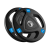 Obciążenie żeliwne olimpijskie gumowane zestaw 2x15kg, otwór 51mm, REBEL ACTIVE RBA-2111