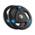 Obciążenie żeliwne olimpijskie gumowane zestaw 2x20kg, otwór 51mm, REBEL ACTIVE RBA-2112