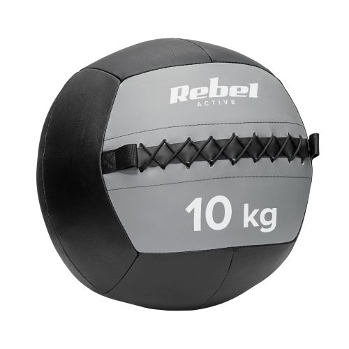 Piłka lekarska do ćwiczeń 10 kg REBEL ACTIVE RBA-3107-10