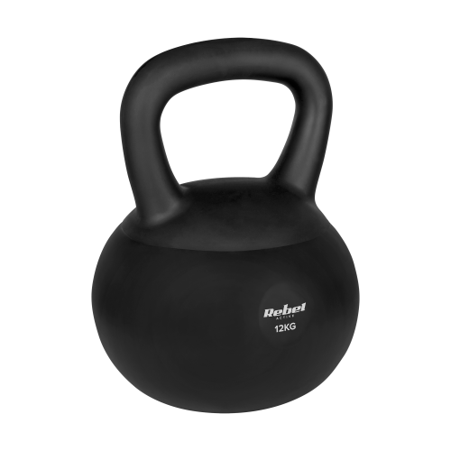 Soft Kettlebell miękki winylowy 12kg  REBEL ACTIVE RBA-2333-12