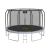 Trampolina Rebel Active PRO 12ft/366 cm, siatka, drabinka RBA-8003