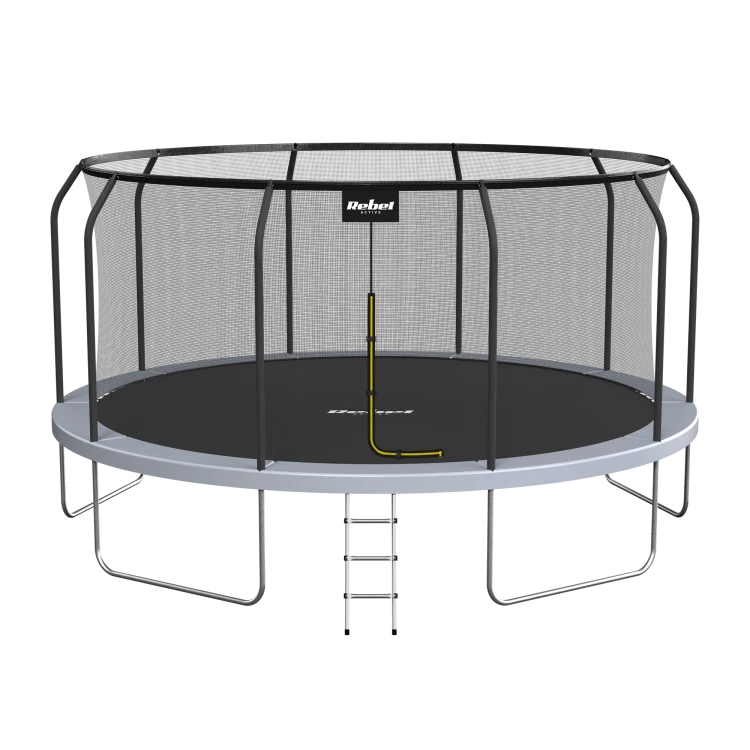 Trampolina Rebel Active PRO 15ft/457 cm, siatka, drabinka RBA-8005