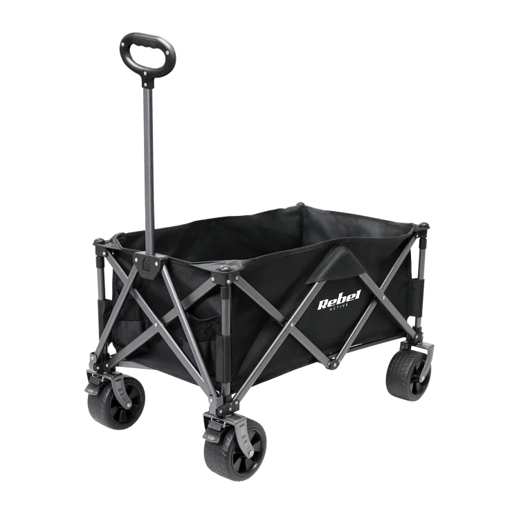 Wózek turystyczny, plażowy, składany do wewnątrz, 150L, 100kg, Rebel Active RBA-5503