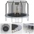 Trampolina Rebel Active PRO 8ft/244 cm, siatka, drabinka RBA-8001