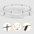 Trampolina Rebel Active PRO 8ft/244 cm, siatka, drabinka RBA-8001