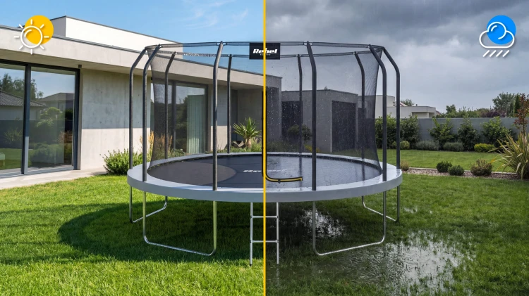 Trampolina Rebel Active PRO 10ft/305 cm, siatka, drabinka RBA-8002