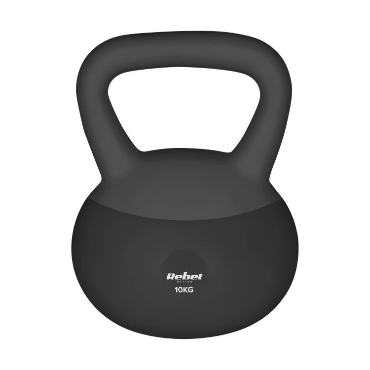 Soft Kettlebell miękki winylowy 10kg  REBEL ACTIVE RBA-2333-10