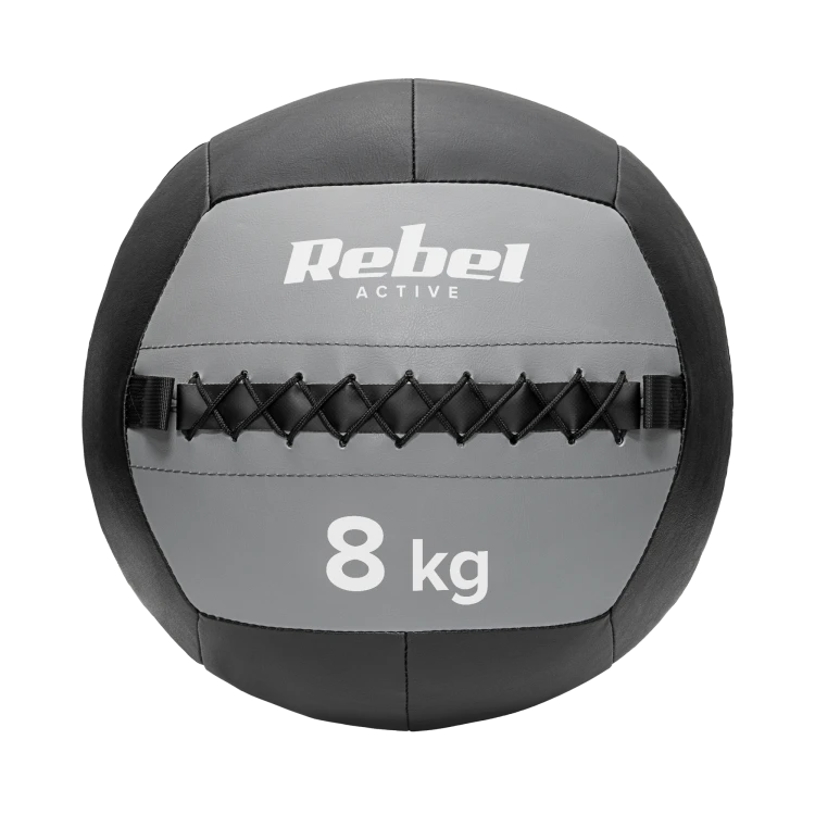 Piłka lekarska do ćwiczeń 8 kg REBEL ACTIVE RBA-3107-8