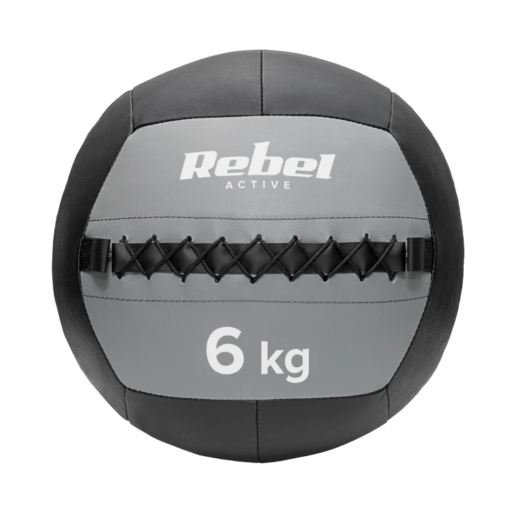 Piłka lekarska do ćwiczeń 6 kg REBEL ACTIVE RBA-3107-6