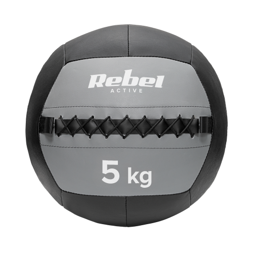 Piłka lekarska do ćwiczeń 5 kg REBEL ACTIVE RBA-3107-5